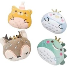 Frefly Store Peluş Tonton Hayvan Figürlü Kedi Oyuncağı, 8 cm