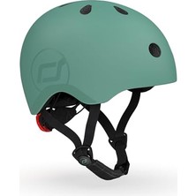 Frefly Store Scoot And Ride Ayarlanabilir Askılı Bebek Kaskı, Mat Kaplama, S ve M Bedenler, LED Güvenlik Işığı ve Ek Koruma Için Yumuşak Polar Dolgu Dahil