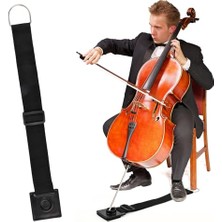 Frefly Store Cello Kaymaz Kayış, Tip Tutucu, Cello Aksesuar Parçaları, Dikenli Kauçuk Çello, Cello Endpin Için Kauçuk Uç, Çello Standı