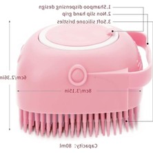 Frefly Store Yumuşak Silikon Evcil Hayvan Banyo Fırçası