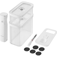 Frefly Store Zwilling Fresh & Save Cube Vakum Başlangıç Seti 5 Parça Beyaz