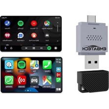 Frefly Store Kablosuz Android Auto ve Carplay Adaptörü, Araç Için Pratik Çözüm