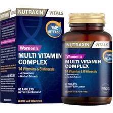 Frefly Store Nutraxin Women's Multi Vitamin Complex 60 Tablet Takviye Edici Gıda