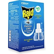 Frefly Store Elektro Likit Sivrisineklere Karşı Hızlı ve Sürekli 45 Gece Etkili 1 Adet Elektro Likit Yedek Şişe