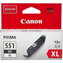 Frefly Store Canon CLI-551BK Xl Siyah Mürekkep Kartuş