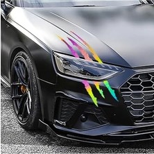 Frefly Store Hologram Pençe Araba Araç Oto Sticker Etiket Folyo
