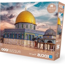 Frefly Store 1000 Parça Kudüs Kubbetül Sahra Puzzle