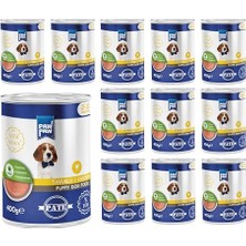 Frefly Store Yavru Köpek Tavuklu Pate 400 gr x 12 Adet