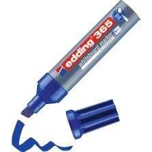 Frefly Store Edding 365 Beyaz Yazı Tahtası Kalemi - Mavi - 1 Kalem - 2-7 mm Kesik Ucu