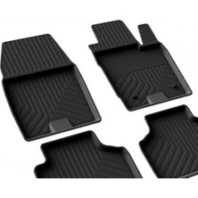 Frefly Store 2014-2023 Ford Courier Için Uyumlu Ferrous 4d Kauçuk Paspas