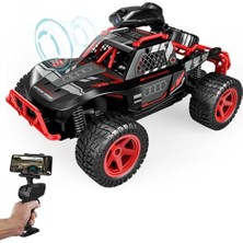 Frefly Store Oyuncak Wifi Kameralı 2.4ghz Uzaktan Kumandalı 1:16 Drift Atan 4x2 Offroad Rock Crawler Araba