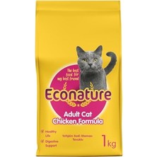 Frefly Store Yetişkin Kedi Si Tavuklu 1 kg Sari Ambalaj
