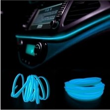 Frefly Store Trendlıfeoto Araç Içi Torpido Ledi - Ip LED - Neon LED - Şerit Led/buz Mavi