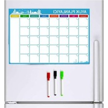 Frefly Store 35X50 cm Mıknatıslı Yazı Tahtası, Katlanabilir ve Silinebilir
