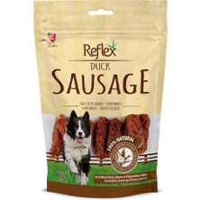 Frefly Store Kurutulmuş Duck Sausage Ördekli Sosis Köpek Ödülü 80 gr