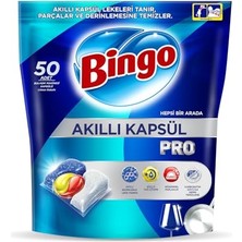 Frefly Store Akıllı Kapsül Pro Bulaşık Makinesi Deterjanı Tableti 50'li