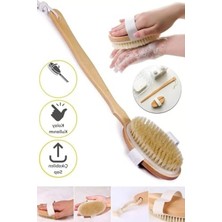 Frefly Store Doğal At Kılı Selülit Fırçası - Peeling ve Masaj Fırçası