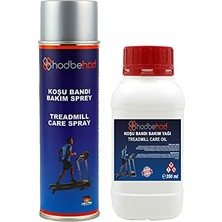 Frefly Store Koşu Bandı Silikon Yağı 250 ml SIVI+500 ml Sprey Silikon Yağ Set