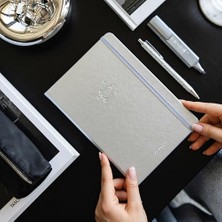 Frefly Store A5 Bullet Journal Noktalı Defter 140 Gr. 80 Yaprak Silver Glow