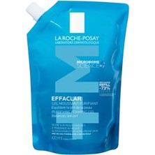 Frefly Store La Roche-Posay Effaclar Yağlı Ciltler Için Temizleme Jeli 400ML - Refill | Köpüklü Temizleme Jeli Refill. Yağ ve Kirleri Giderir, Matlaştırır ve Sivilceleri Önler, Çinko ve Phylobioma Içerir