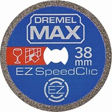Frefly Store Dremel SC545DM Max Ez Speedclic Yüksek Performanslı Elmas Kesme Diski 38 mm