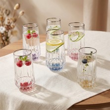 Aryıldız Fiona 6'lı Meşrubat Bardağı Platin 300 ml