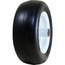 Frefly Store 11X1,5-5 Inç Düz Serbest Çim Biçme Makinesi Lastik, Tekerlek Üzerinde, 5 Inç Göbek, 1/2 Inç Rulmanlar