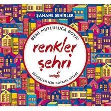 Lisinya Renkler Şehri - Şahane Şehirler (Büyükler Için Boyama Kitabı)