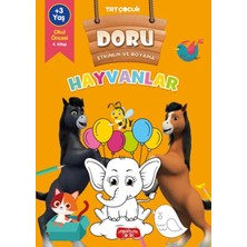 Lisinya Doru Etkinlik ve Boyama - Hayvanlar