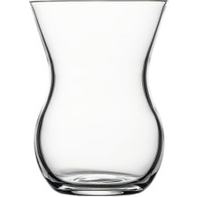 Frefly Store Paşabahçe Beykoz 6 Parça Cam Çay Bardağı, Şeffaf, 145 cc