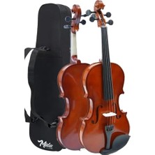 Frefly Store Midex CVL-741-TYS Profesyonel 1/4 Çocuk Kemanı Seti 6-8 Yaş (Yastık Tel Çanta Yay Susturucu Reçine)
