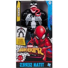 Frefly Store Venom Deluxe Aksiyon Figürü, Spider-Man Titan Serisi