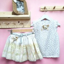 Majstore Kız Bebek Etekli Yazlık Takım