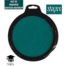 Frefly Store 15 cm Yeşil Sünger Parmak Boyası - Çocuklar Için Baskı Boyası