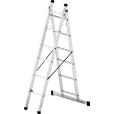 Sözbir Merdiven 2x2=4 Mt+1 A Tipi Alüminyum Sürgülü Merdiven 63X25 Çok Amaçlı/pratik/kolay