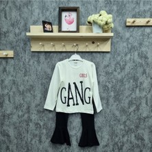 Popshops Kız Çocuk Spor Taytlı Takım