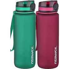 Frefly Store 800 ml Kapasiteli 2'li Tritan Matara Seti, 14 Renk Seçeneği