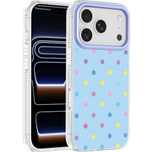 Zivo iPhone 17 Pro Max Kılıf Renkli Desenli Yanlardan Airbag Koruma Kamera Yükseltili Silikon Zıvo