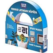 Frefly Store Çift Taraflı Köpük Bant, 24 mm x 10M Ölçüsü ile Güçlü Yapışkanlı