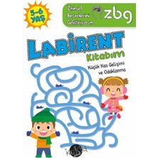 Lisinya Zbg 5-6  Yaş Labirent Kitabım