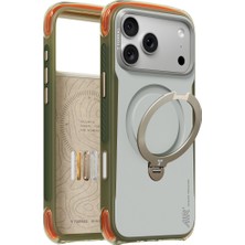 Torras Apple iPhone 18 Pro Max Ostand Q3 Air Pro Standlı Magsafe Kapak