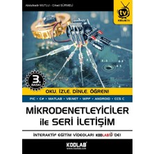 1001 Mikrodenetleyiciler ile Seri Iletişim: Oku, Izle, Dinle, Öğren! (Interaktif Eğitim Seti Hediy