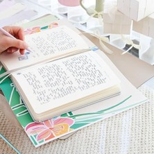 Frefly Store Noktalı Defter, A5 Boyut, 140 gr Kağıt, 80 Yaprak, Silver Glow