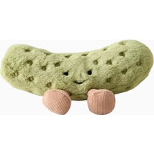 Anthropologie Jellycat Amuseables Pickle Sevimli Turşu Figürlü Peluş Oyuncak