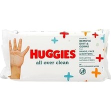 Kazan Hobi Huggies Bebek All Over Clean Islak Mendil 1 Paket x 56 Adet