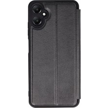 Renas Store Samsung Galaxy A05 Kılıf Flip Cover - Siyah