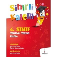 Lisinya 4. Sınıf Yaratıcı Yazma Kitabı - Sihirli Kalem