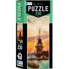 Lisinya Blue Focus Kız Kulesi - Puzzle 230 Parça