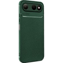Eco Port Fa Aksesuar Newface Tecno Spark 50 5g Auto Focus Karbon Kapak - Yeşil
