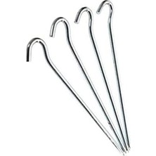 1001 23CM/6MM Kuvvetli Çelik Çadır Kazığı 4'lü Paket Alu